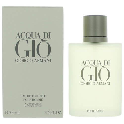 Acqua Di Gio by Giorgio Armani, 3.4 oz Eau De Toilette Spray for Men