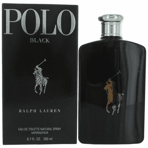 Polo Black by Ralph Lauren, 6.7 oz Eau De Toilette Spray for Men