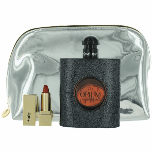 Black Opium by Yves Saint Laurent, 3 Piece Gift Set for Women