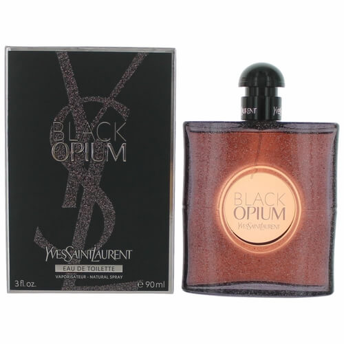 Black Opium by Yves Saint Laurent, 3 oz Eau De Toilette Spray for Women