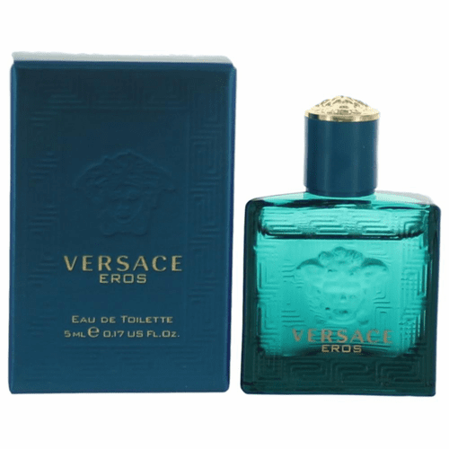 Eros by Versace, 0.17 oz Mini Eau De Toilette Splash for Men